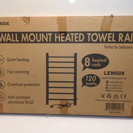 Lenoxx TR120 Wall Mounted Heated Towel Rail