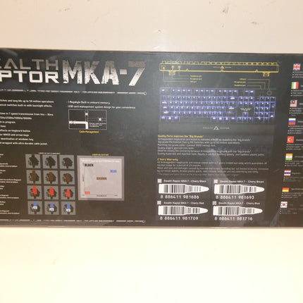 Armaggeddon Stealth Raptor MKA-7 Mechanical Gaming Keyboard
