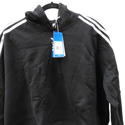 adidas Women's CY4766 Cropped Hoodie Sweatshirt, Black, Size - 48