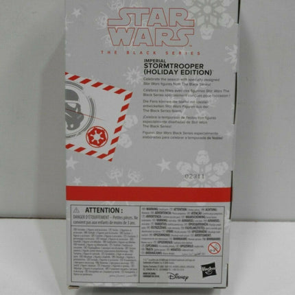 Star Wars The Black Series Imperial Stormtrooper (Holiday Edition) Toy