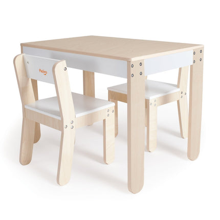 P'kolino Little One's Table and Chairs - White
