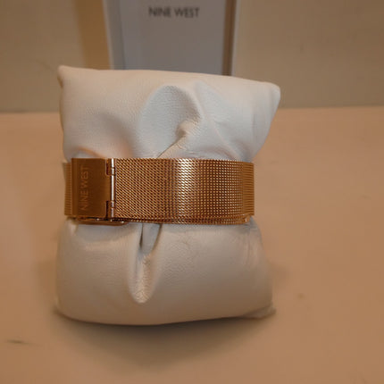 Nine West Women's Bracelet Watch, Rose Gold, NW/2428FLRG