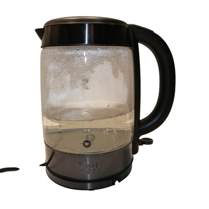Russell Hobbs Brooklyn 1.7L Glass Kettle - Black Stainless Steel (RHK172BCH)