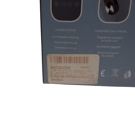 Lava BrightSounds 2 Wireless Bluetooth Speaker W/LED Lamp/Powerbank Charger