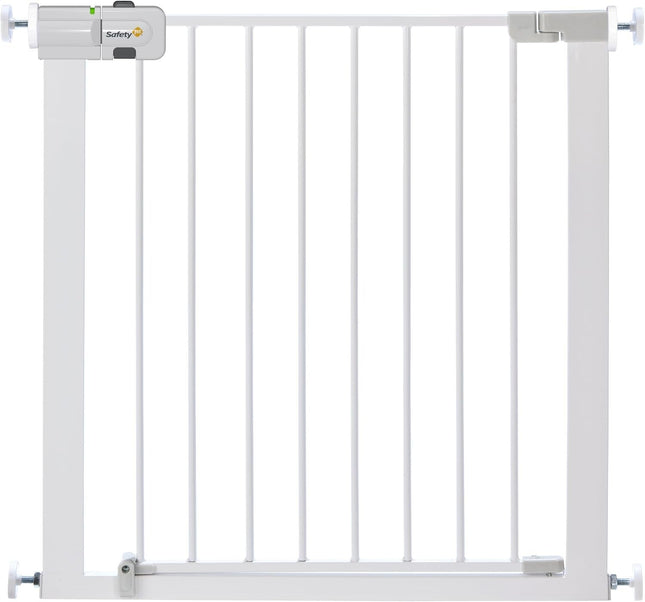 Safety 1st U-Pressure Barrier Metal, White, Use as Barrier Gate and Stairs Gate,