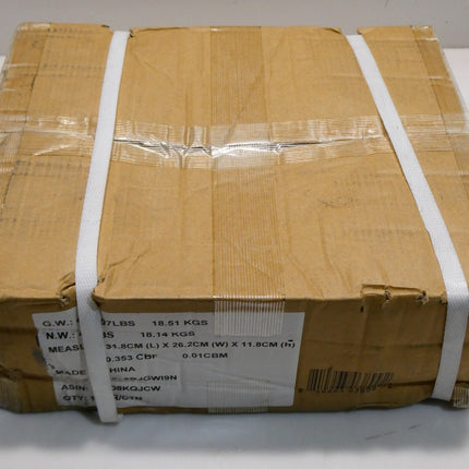 BalanceFrom Rubber Encased Hex Dumbbell 40 Pounds, Single - Black