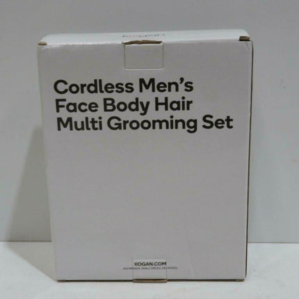 Kogan Cordless Men's Face Body Hair Multi Grooming Set