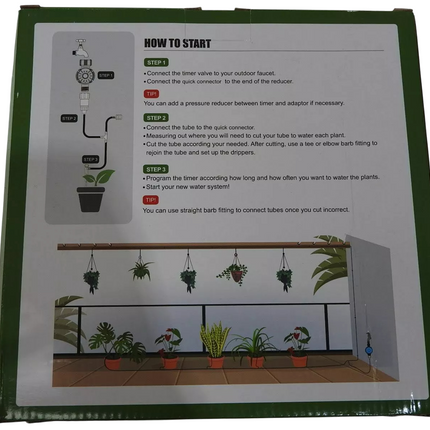 Rainpoint DIY Mist Kit Irrigation System Kit Watering Timer