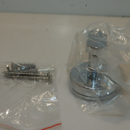 Preferred Bath Accessories PC2000GM Anello Collection Glass Mounted Robe Hook, P