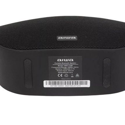 AIWA Soulmate (Black) ABT-110 Portable Bluetooth Speaker with Built-in Mic & TWS