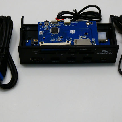 Kingwin KW525-3U3CR Multi-Function Super Speed USB 3.0 Hub w/ Card Reader Includ