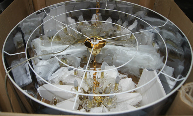 Lucretia Crystal Big Ceiling Light LUP7007-1