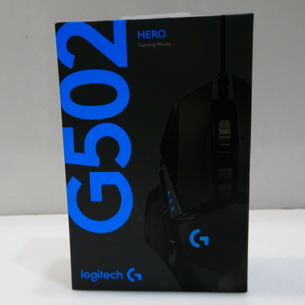 Logitech G502 Hero High Performance Wired Gaming Mouse - Black
