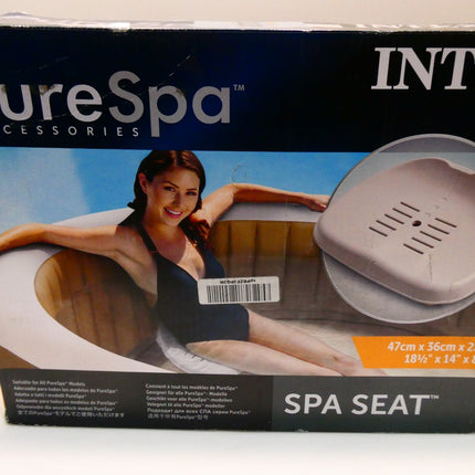Intex 28502 PureSpa Slip Resisting Removable Countoured Inflatable - Beige