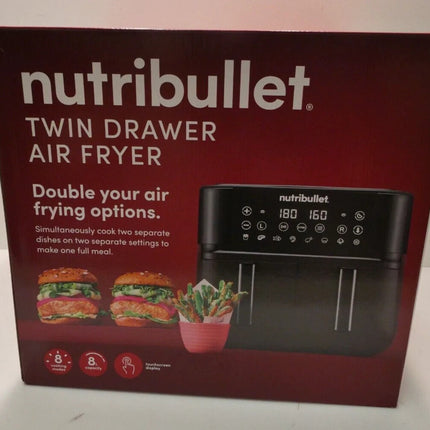 Nutribullet Twin Drawer Air Fryer NBA07200