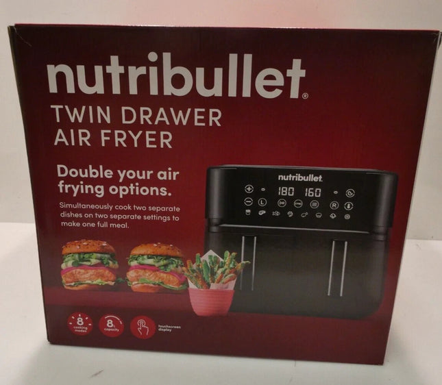 Nutribullet Twin Drawer Air Fryer NBA07200