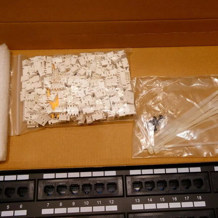 Monoprice 107307 Cat5 Enhanced 110Type 96-Port (568A/B Compatible) Patch Panel