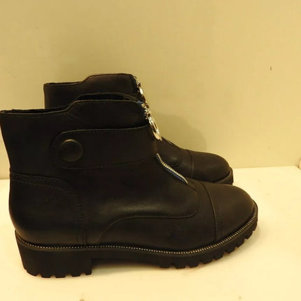 Cecelia Women's Tillery Combat Boot, Black, Size - 9.5 US