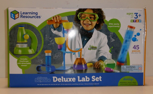 Learning Resources Age3+ Primary Science Deluxe Lab Set
