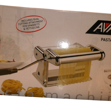 Avanti Stainless Steel 180 Mm Pasta Making Machine - Silver