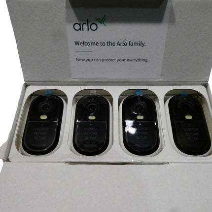 Arlo Essentials Outdoor 2K Camera 2nd Gen [4-Pack] VMC3450-100AUS