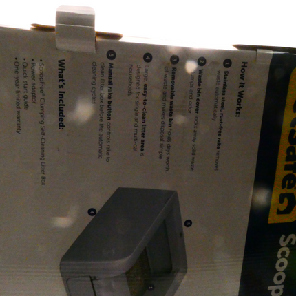 PetSafe ScoopFree Clumping Self-Cleaning Litter Box for Clumping Litter – Superi