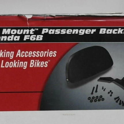 Show Chrome Accessories 41-168A Removable Smart Mount Backrest