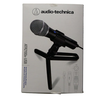 Audio Technica ATR2100X USB Cardioid Dynamic USB/XLR Microphone Dual Connection