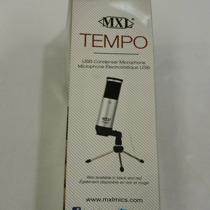 MXL Tempo Red/Black USB Condenser Microphone