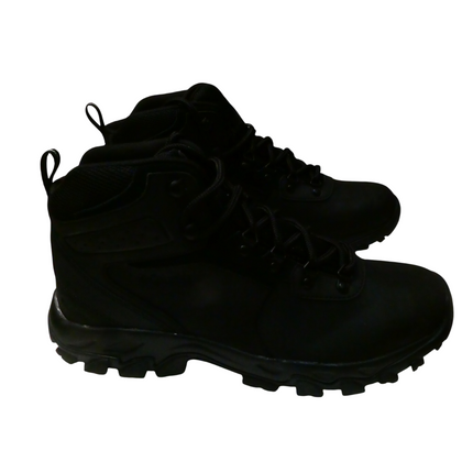 Columbia Men's Newton Ridge Plus II Waterproof Hiking Boots, Black, US 10 Wide