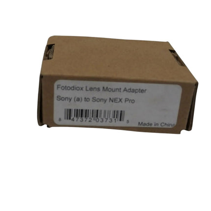 Fotodiox Lens Mount Adapter Sony (a) to Sony NEX Pro