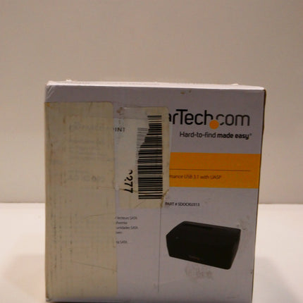 StarTech.com USB 3.1 (10Gbps) Single-Bay Dock for 2.5"/3.5" SATA SSD/HDD SDOCKU3