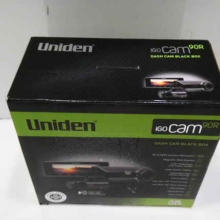 Uniden iGO CAM 90 4K Wi-Fi enabled Wide View Dash Cam