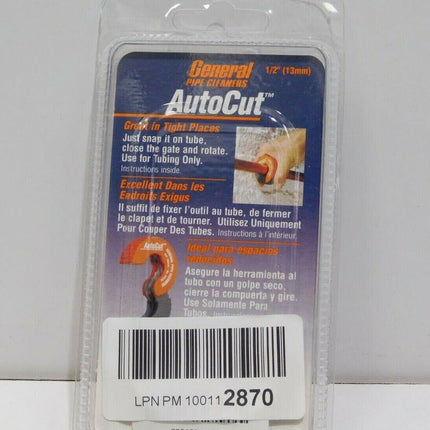 General Pipe Cleaners Auto cut Tubing Cutter 1/2-Inch Copper Tubing Cutter
