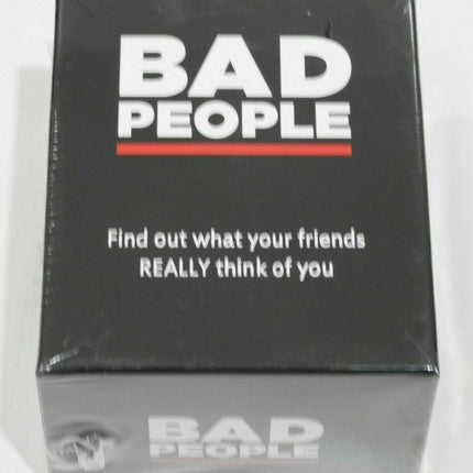 Bad People The Party Card Game You Probably Shouldn't Play Friends Adult Game