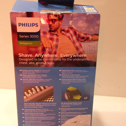 Philips BG3010/15 Showerproof Body Shaver - Black