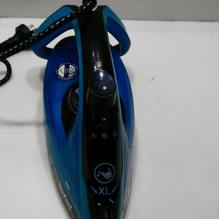 Tefal UltraGlide Anti-Calc Plus Steam Iron FV5873 - Black / Blue