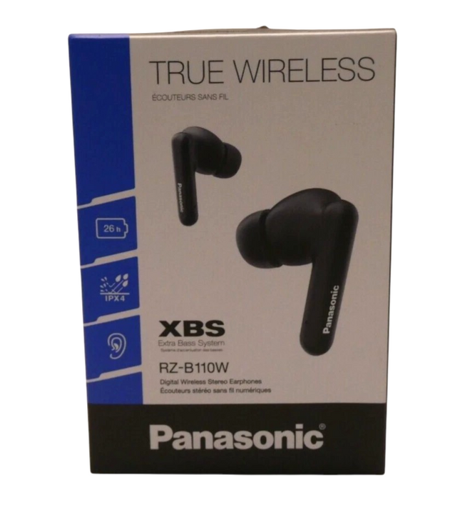 Panasonic RZ-B110W Black Wireless Bluetooth Earphones