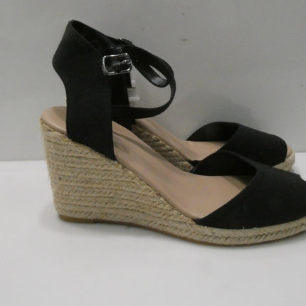 Sandler Women's Aloha Fashion Sandals, Black Linen, 10 AU (40 EU)