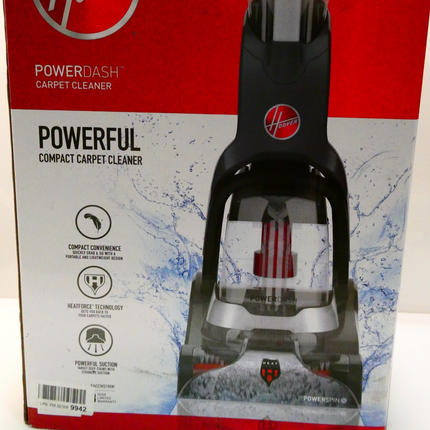 Hoover PowerDash Compact Carpet Cleaner, Powerful Pet Stain and Odour Remover