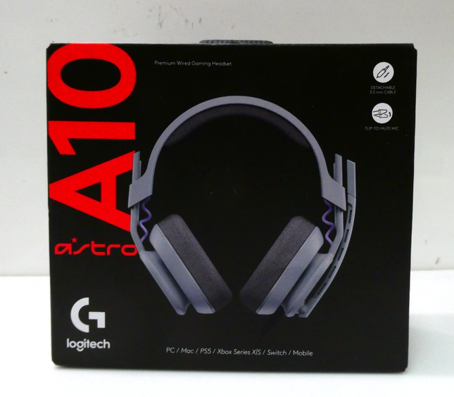 ASTRO Gaming A10 Headset Gen 2 Wired Headset, Compatible with Xbox, PC - Grey