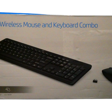 HP 230 Wireless Mouse and Keyboard Combo Wireless 2.4GHz