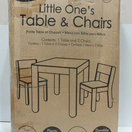 P'kolino Little One's Table and Chairs - White