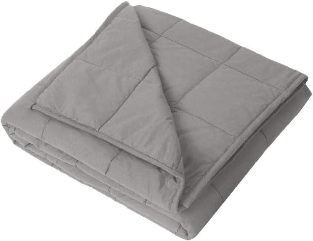 LUXOR Microfibre Weighted Blanket, Machine Washable Winter Blankets for Adults (