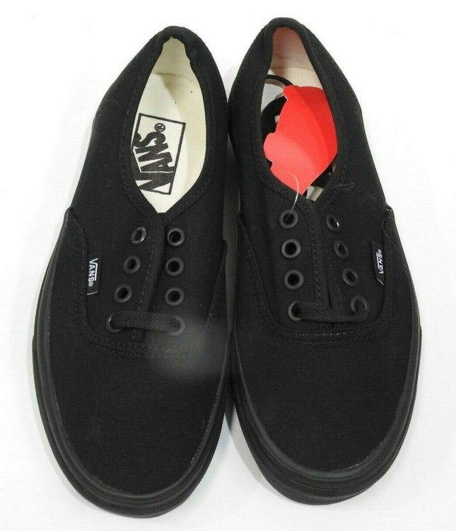 Vans Men's Authentic Pro Skate Shoe, Black, Size -US Men 3.5 / Women 5