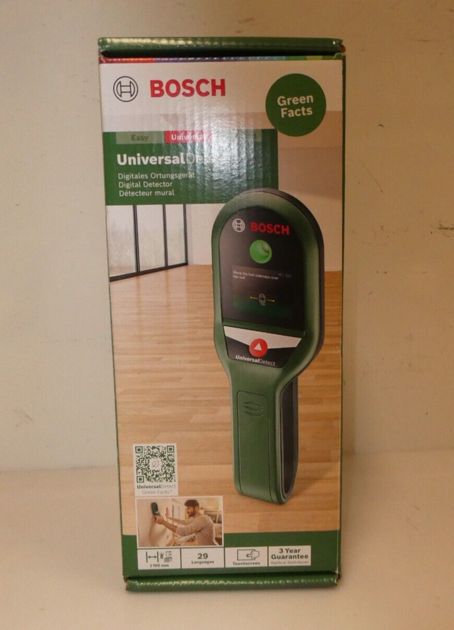 Bosch Digital Detector up to 10 cm, 4x Batteries (AAA), UniversalDetect