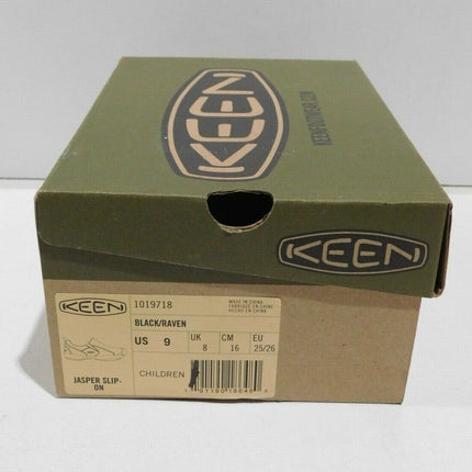 KEEN Shoes Boys' Jasper Slip-On Not Applicable, Black - 9 AU