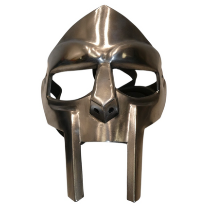 Halloween Medieval Gladiator Costume Mask 18g Re-Enactment Adult Custom Crafted