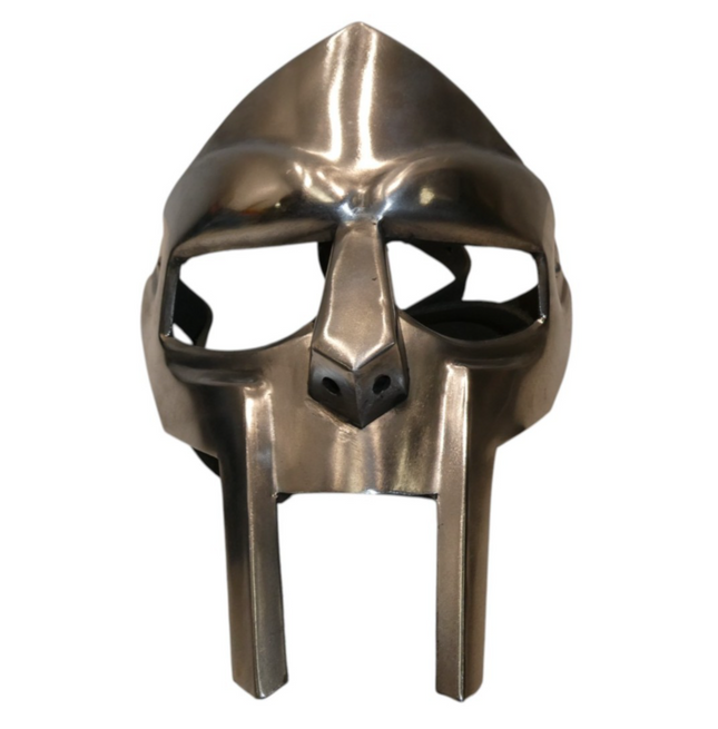 Halloween Medieval Gladiator Costume Mask 18g Re-Enactment Adult Custom Crafted