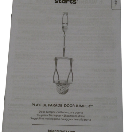 Bright Starts Playful Parade Door Jumper, Multi, 2320 Grams